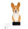 Basenji, African bush dog, Congo dog - painted figurine, statue, figure, made by the artist, brand Art-Dog