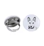 Basenji, Terrier Nyam-Nyam, Terrier du Congo - bijoux pour femmes avec l'image d'un chien, produit fait à la main, possibilité d'ajouter sa propre photo, marque Art-Dog