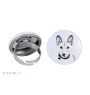 Basenji, African bush dog, Congo dog - women's jewelry with a dog portrait, handmade product, possibility to add your own photo, Art-Dog brand