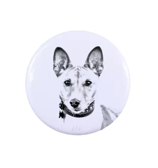 Basenji, Terrier Nyam-Nyam, Terrier du Congo - bijoux pour femmes avec l'image d'un chien, produit fait à la main, possibilité d'ajouter sa propre photo, marque Art-Dog