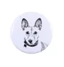 Basenji, Terrier Nyam-Nyam, Terrier du Congo - bijoux pour femmes avec l'image d'un chien, produit fait à la main, possibilité d'ajouter sa propre photo, marque Art-Dog
