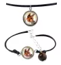 Basenji, Kongo-Terrier - Schmuckset mit Ihrem Foto, handgefertigtes Set, Armband und Halskette von Art.-Dog.