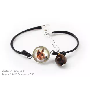 Basenji, Kongo-Terrier - Schmuckset mit Ihrem Foto, Schmuckstück für Frauen, handgefertigtes Produkt, handgefertigtes Produkt mit Leidenschaft für die Marke Art-Dog.