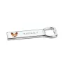 Basenji, African bush dog, Congo dog - bottle opener with a picture and inscription for beer by Art-Dog