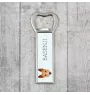 Basenji, African bush dog, Congo dog - bottle opener with a picture and inscription for beer by Art-Dog