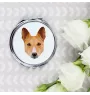 Basenji, Kongo-Terrier - Spiegel mit Foto und geometrischem Aufdruck der Marke Art-Dog