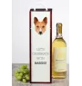 Basenji pudełko na wino geometryczne Art-Dog