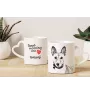 Basenji kubek z psem good morning serce Art-Dog