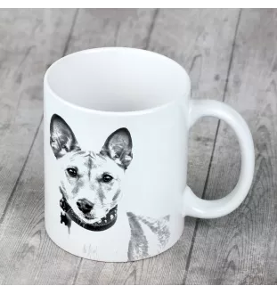 Basenji kubek z psem good morning Art-Dog