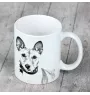 Basenji, African bush dog, Congo dog - cup with a dog, cup with a photo, personalized gift from the Art-Dog brand
