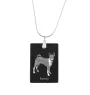 Basenji, Kongo-Terrier - Kristallanhänger mit Hund, Silberhalskette mit Foto, personalisierter Anhänger der Marke Art-Dog