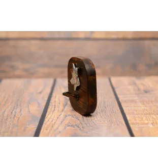 Basenji wieszak drewniany pojedynczy Art-Dog