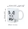 Basenji, Kongo-Terrier - Tasse mit Hund, Tasse mit Bild, personalisiertes Geschenk der Marke Art-Dog
