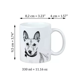 Basenji, Kongo-Terrier - Tasse mit Hund, entzückende Tasse mit Grafik, Geschenk mit Ihrem Foto von der Marke Art-Dog