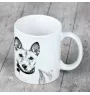 Basenji, African bush dog, Congo dog - cup with a dog, cute cup with graphics, a gift with your photo from the Art-Dog brand