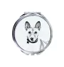 Basenji, Terrier Nyam-Nyam, Terrier du Congo - miroir de poche avec chien, miroir personnalisé pour sac à main, miroir compact avec impression de la marque Art-Dog
