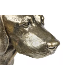 Bayerischer Gebirgsschweisshund - Hundestatue, Büste auf Steinsockel, Skulptur, Trophäe für Hundeausstellung der Marke Art-Dog