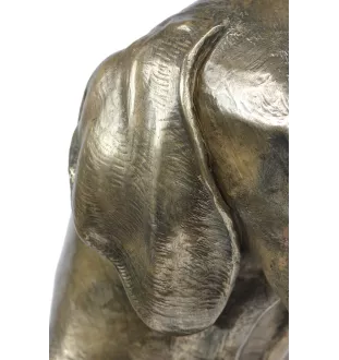 Bayerischer Gebirgsschweisshund - Hundestatue, Büste auf Steinsockel, Skulptur, Trophäe für Hundeausstellung der Marke Art-Dog