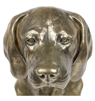 Bayerischer Gebirgsschweisshund - Hundestatue, Büste auf Steinsockel, Skulptur, Trophäe für Hundeausstellung der Marke Art-Dog