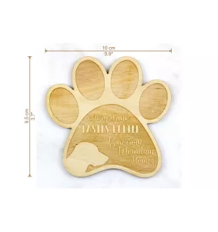 Posokowiec bawarski podkładka pod kubek ze sklejki Art-Dog