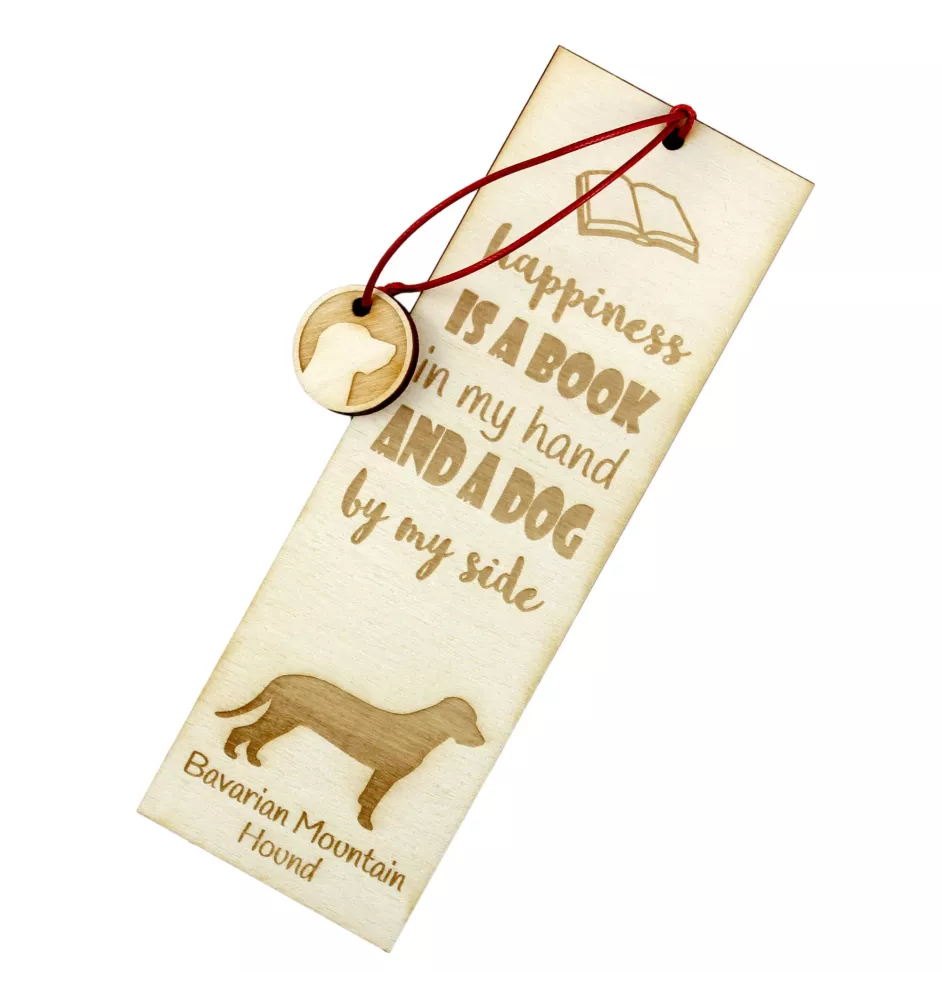 Bayerischer Gebirgsschweisshund - Lesezeichen mit Hund, personalisiertes Lesezeichen, Hundeaccessoire für Leser der Marke Art-Dog
