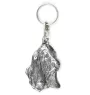Basset Hound II - Silver-plated pendant with a dog in a decorative box, handbag decoration, backpack pendant by Art-Dog brand