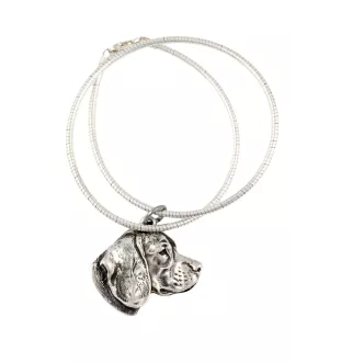 Beagle - Hundehalsband, einzigartiger Schmuck für den Hundefan, einzigartiger Kreuzotter-Anhänger der Marke Art-Dog