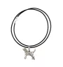 Beagle - Collier pour chien, pendentif plaqué argent pour l'amoureux des chiens, bijoux subtils par Art-Dog