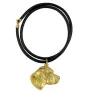 Beagle - Collier pour chien, pendentif plaqué or pour fan de chien, bijoux uniques de la marque Art-Dog