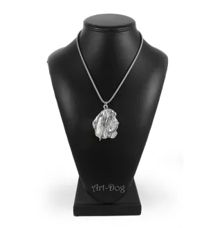 Basset Hound III - Dog necklace, unique jewellery for the dog fan, unique adder pendant by Art-Dog brand
