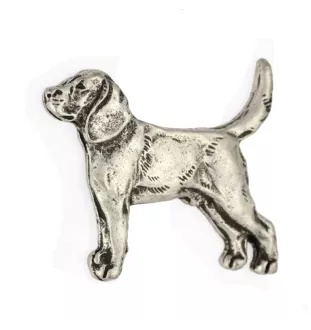 Beagle - Broche de chien dans un coffret cadeau, épingle élégante, épingle de revers pour la veste de la marque Art-Dog