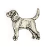 Beagle - Dog brooch in a gift box, elegant pin, lapel pin for Art-Dog brand jacket