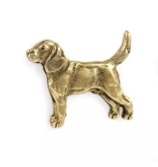 Beagle pin pozłocony Art-Dog