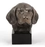 Beagle - Statue de chien, buste sur socle en pierre, sculpture, trophée pour exposition canine par la marque Art-Dog
