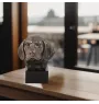 Beagle - Hundestatue, Büste auf Steinsockel, Skulptur, Trophäe für Hundeausstellung der Marke Art-Dog