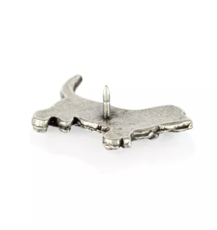 Basset Hound I - Broche de chien dans un coffret cadeau, épingle élégante, épingle de revers pour la veste de la marque Art-Dog