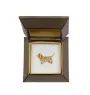 Basset Hound I pin pozłocony w pudełku Art-Dog