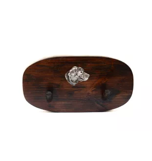 Beagle wieszak drewniany podwójny Art-Dog