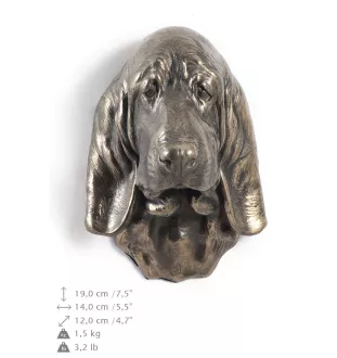 Basset Hound - Hundestatue, hängende Büste, einzigartige Dekoration für Hundeliebhaber der Marke Art-Dog