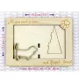 Basset Hound - Photo frame, engraved wooden frame, a lovely gadget for the dog lover by Art-Dog