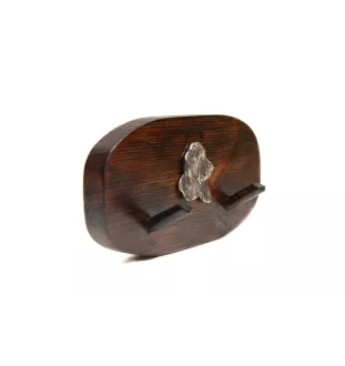 Basset Hound II - accessory rack, dog medal rack, key hooks by Art-Dog