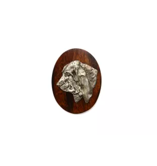 Basset Hound I - Broche de concours canin, clip de numéro de départ, épingle à chien par Art-Dog