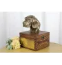 Beagle - Eine Ascheurne für Hunde mit einer Statuette, eine kleine Urne für Hunde, eine personalisierte Urne mit dem Porträt eines Hundes von der Marke Art-Dog.