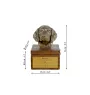 Beagle - urne pour les cendres du chien avec une statuette, petite urne pour chien, urne personnalisée avec le buste du chien de la marque Art-Dog