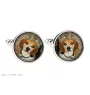 Beagle - boutons de manchette, décoration de chemise, pendentif de chemise de la marque Art-Dog