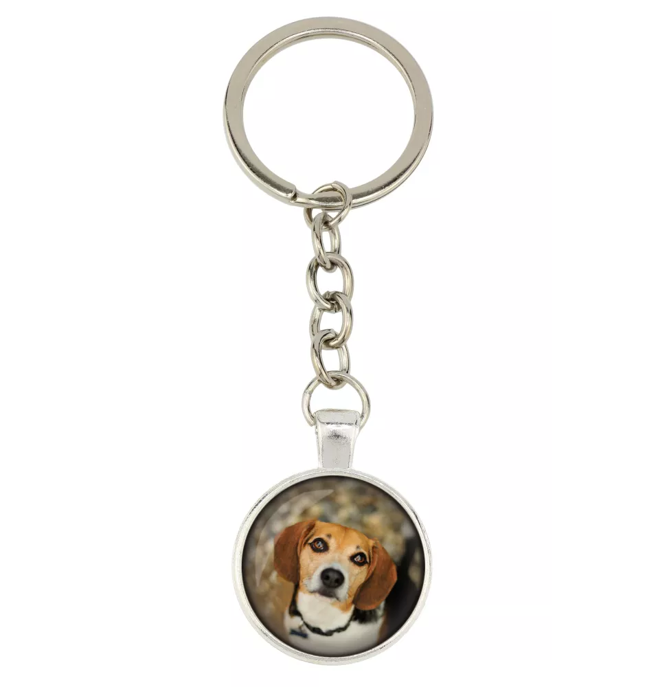 Beagle - porte-clés avec votre photo, accessoire pour clés, breloque pour sac de la marque Art-Dog