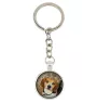 Beagle - keychain with your photo, key decoration, bag pendant from Art-Dog brand