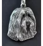 Bearded Collie - Hundehalsband, einzigartiger Schmuck für den Hundefan, einzigartiger Kreuzotter-Anhänger der Marke Art-Dog