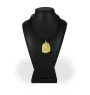 Bearded Collie, Highland Collie, Mountain Collie - Dog necklace, gold-plated pendant for dog fan, unique jewellery by Art-Dog brand
