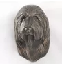 Bearded Collie, Highland Collie, Mountain Collie - Dog statue, hanging bust, unique decoration for dog lover by Art-Dog brand